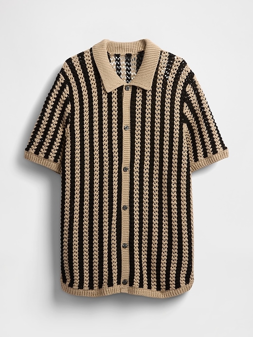 Image number 6 showing, Mesh Sweater Shirt