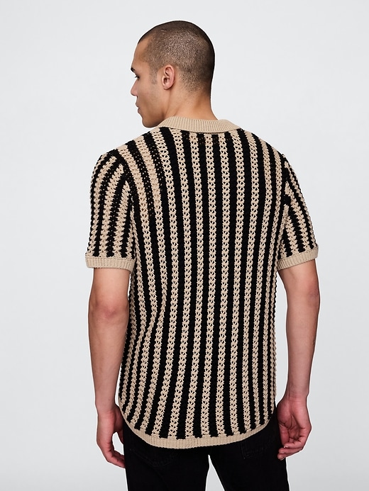 Image number 3 showing, Mesh Sweater Shirt