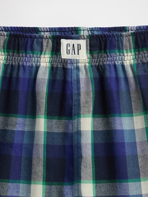 Image number 3 showing, Kids Recycled Flannel PJ Boxer Shorts