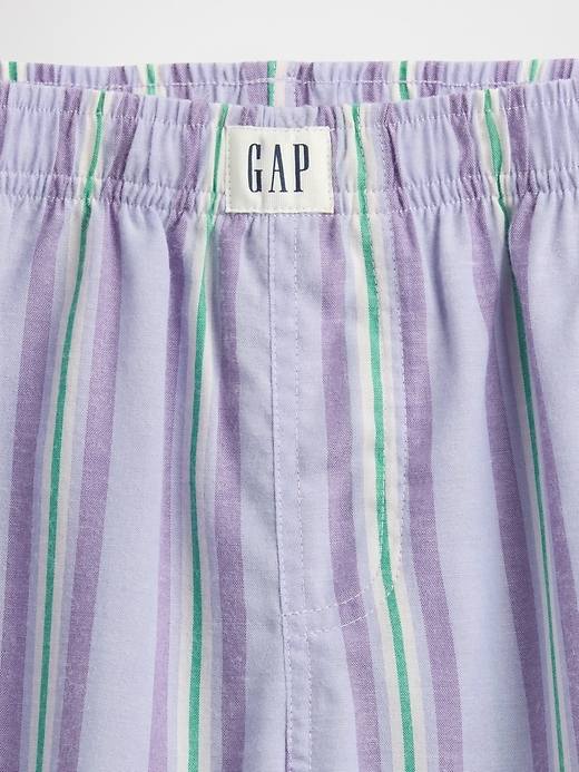 Image number 3 showing, Kids Recycled Poplin PJ Pants