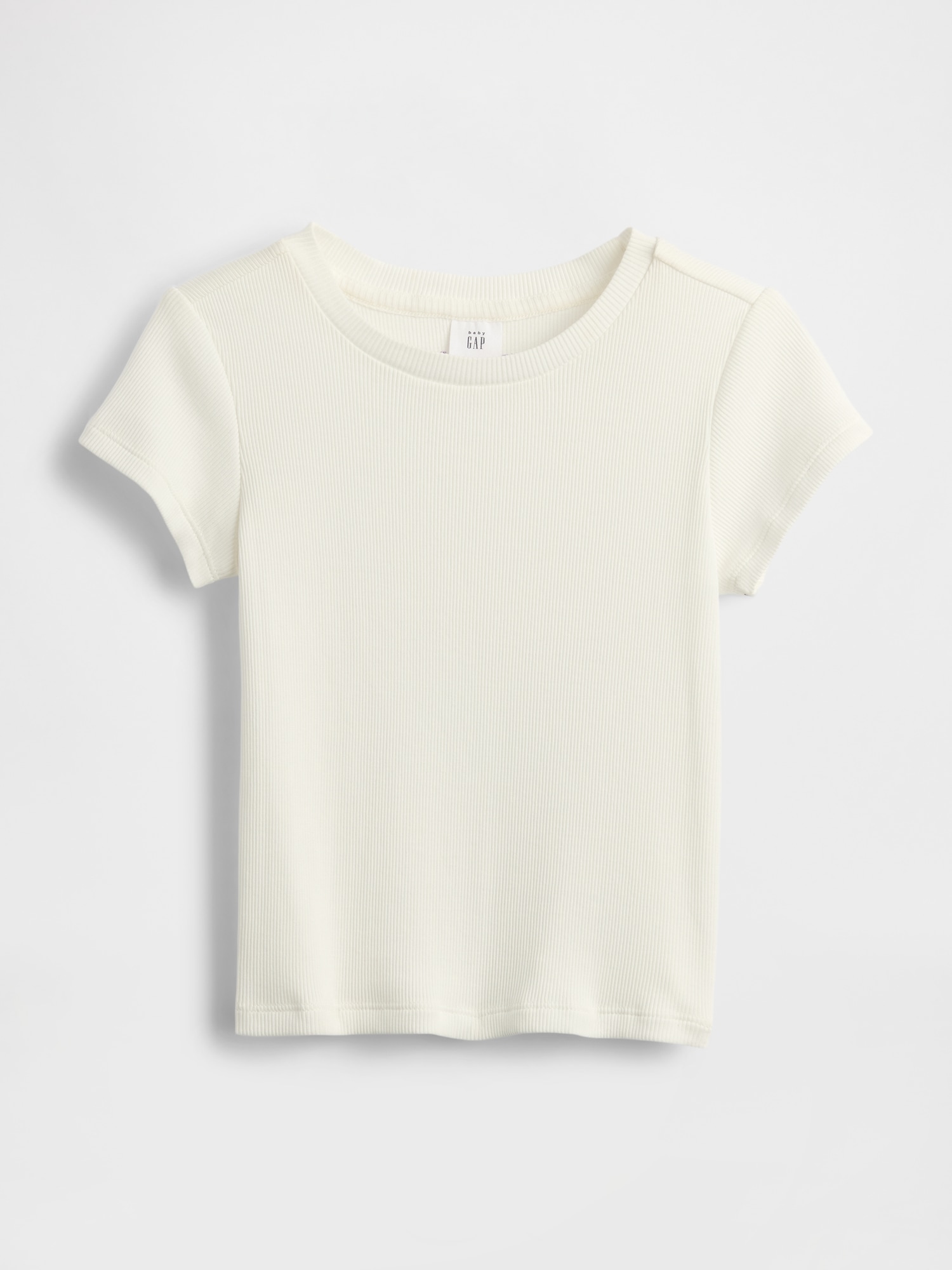 Gap Baby & Toddler Pointelle Rib Top In Off White
