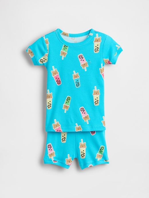Image number 1 showing, Baby & Toddler Organic Brushed Cotton PJ Set