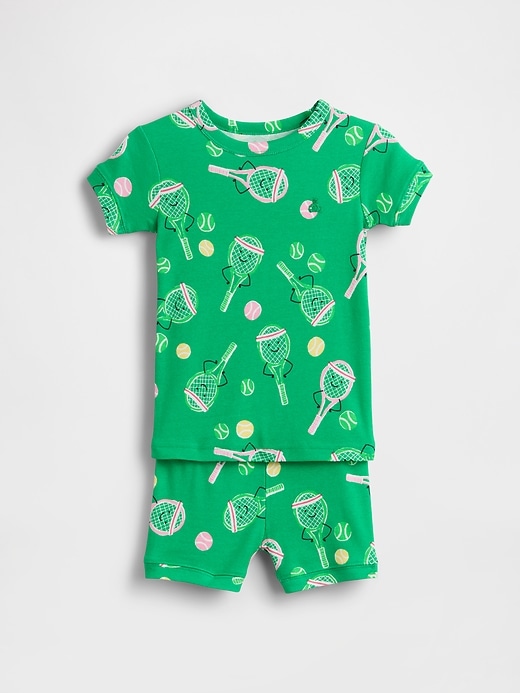 Image number 1 showing, Baby & Toddler Organic Brushed Cotton PJ Set
