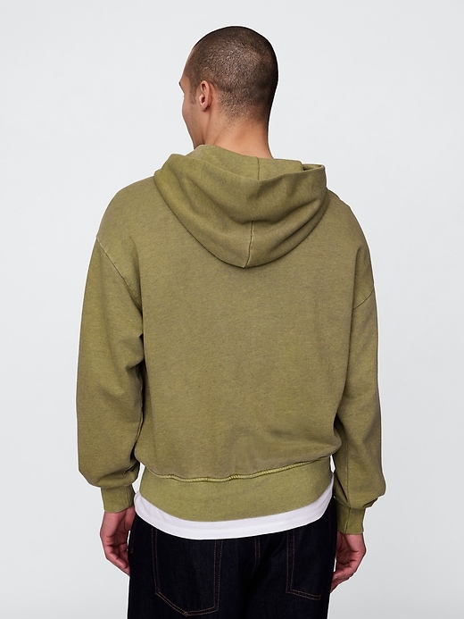 Image number 3 showing, Heavyweight Oversized Zip Hoodie