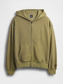 Heavyweight Oversized Zip Hoodie