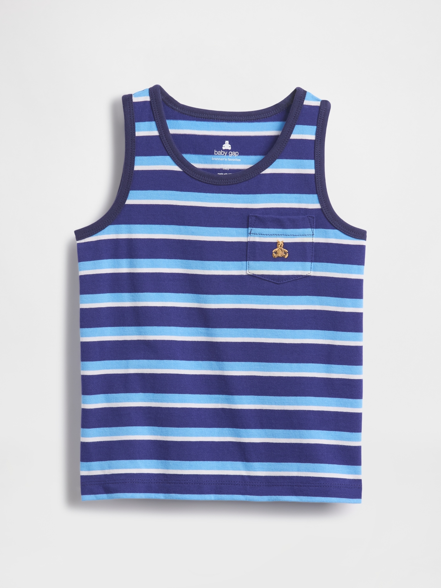 Baby & Toddler Mix & Match Pocket Tank Top - Blue