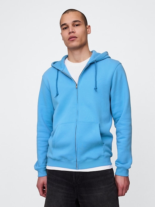 Image number 1 showing, VintageSoft Zip Hoodie