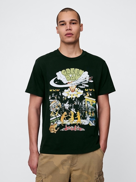 Image number 1 showing, Green Day Graphic T-Shirt
