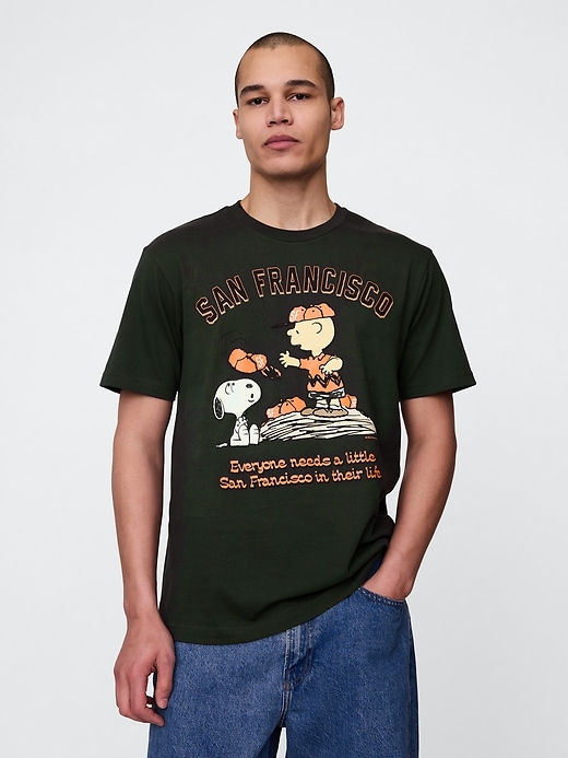 Image number 1 showing, Peanuts Graphic T-Shirt