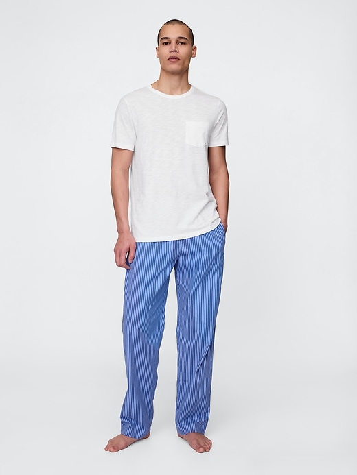 Image number 1 showing, Poplin PJ Pants