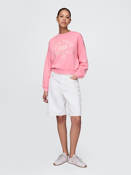 Image number 2 showing, VintageSoft Wedge Crewneck Sweatshirt