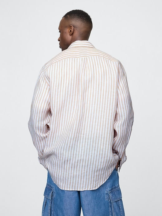 Image number 3 showing, 100% Linen Classic Shirt