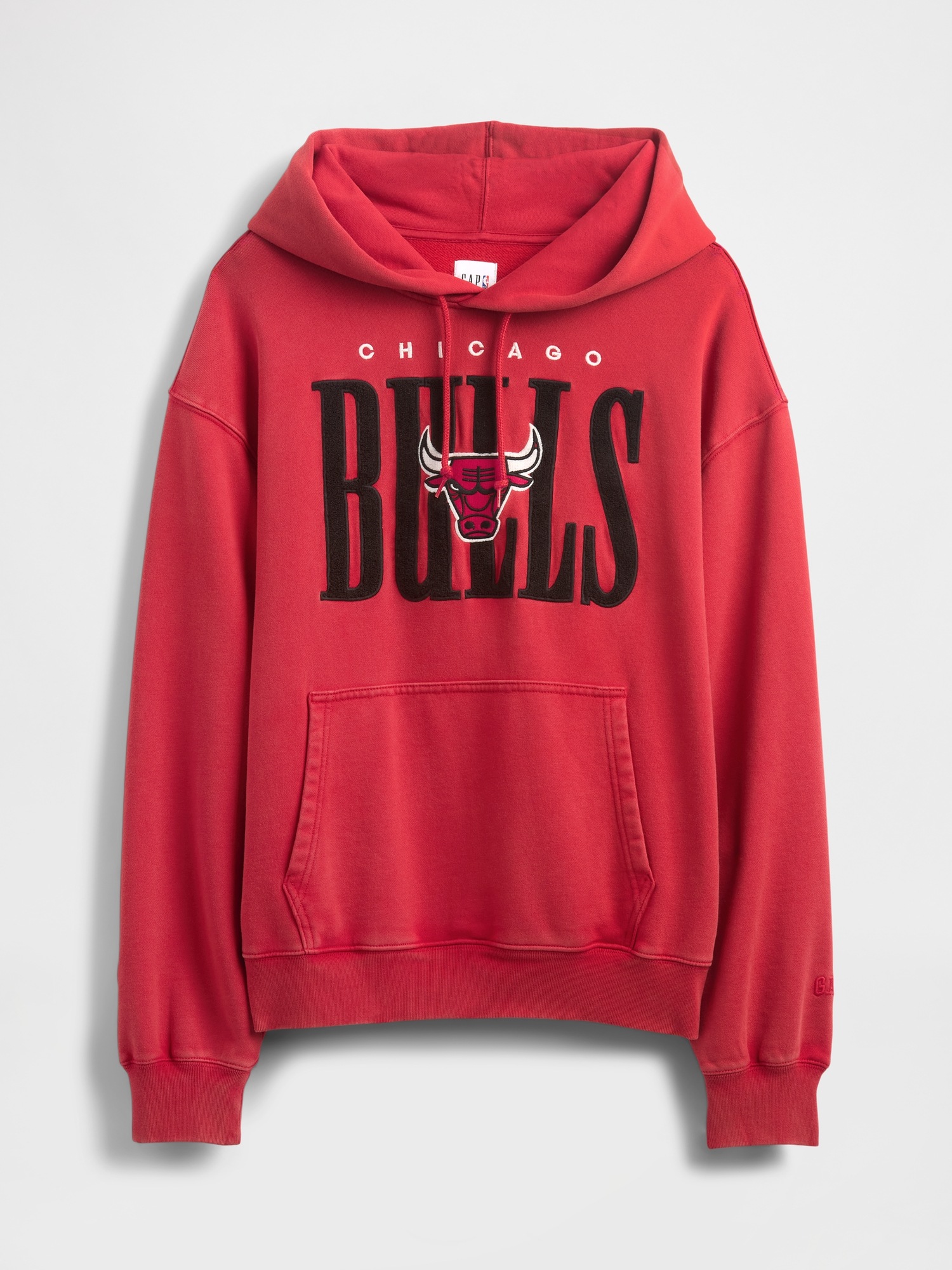 Мужское худи Gap NBA Los Angeles Lakers Logo Heavyweight, цвет: Chicago Bulls — фото 7