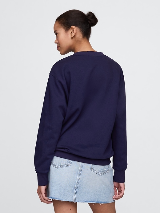 Image number 3 showing, VintageSoft New York Graphic Tunic Sweatshirt