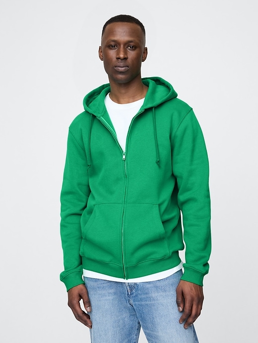 Image number 1 showing, VintageSoft Zip Hoodie