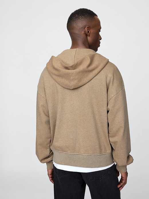 Image number 3 showing, Heavyweight Oversized Zip Hoodie