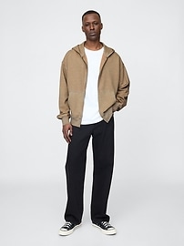 Heavyweight Oversized Zip Hoodie