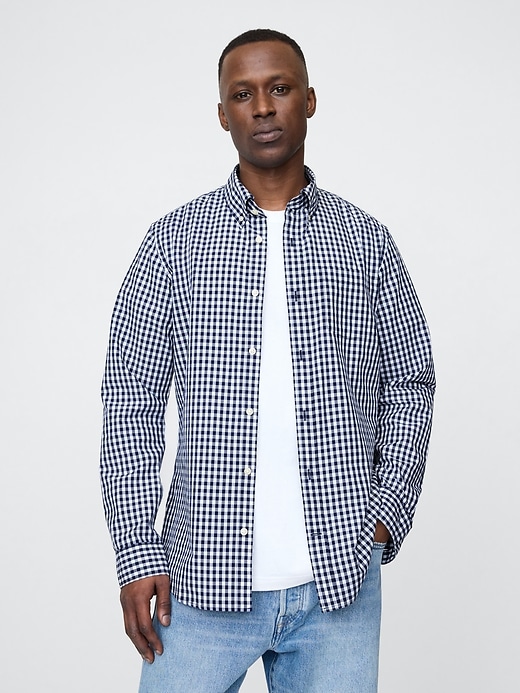 Image number 1 showing, Organic Cotton Poplin Classic Shirt