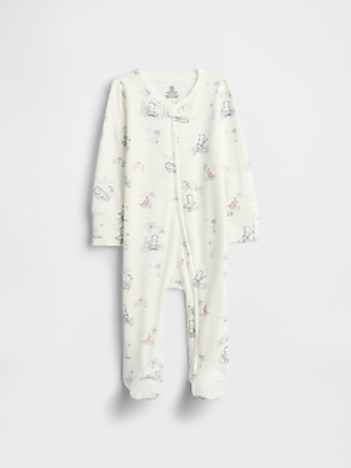 Baby First Favorites Organic Cotton Footed One-Piece