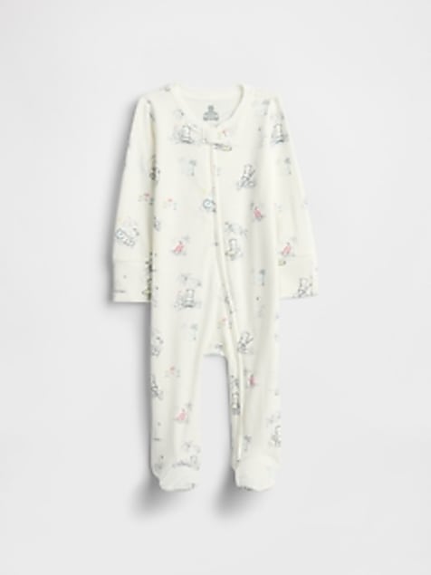 Baby First Favorites Organic Cotton Footed One-Piece