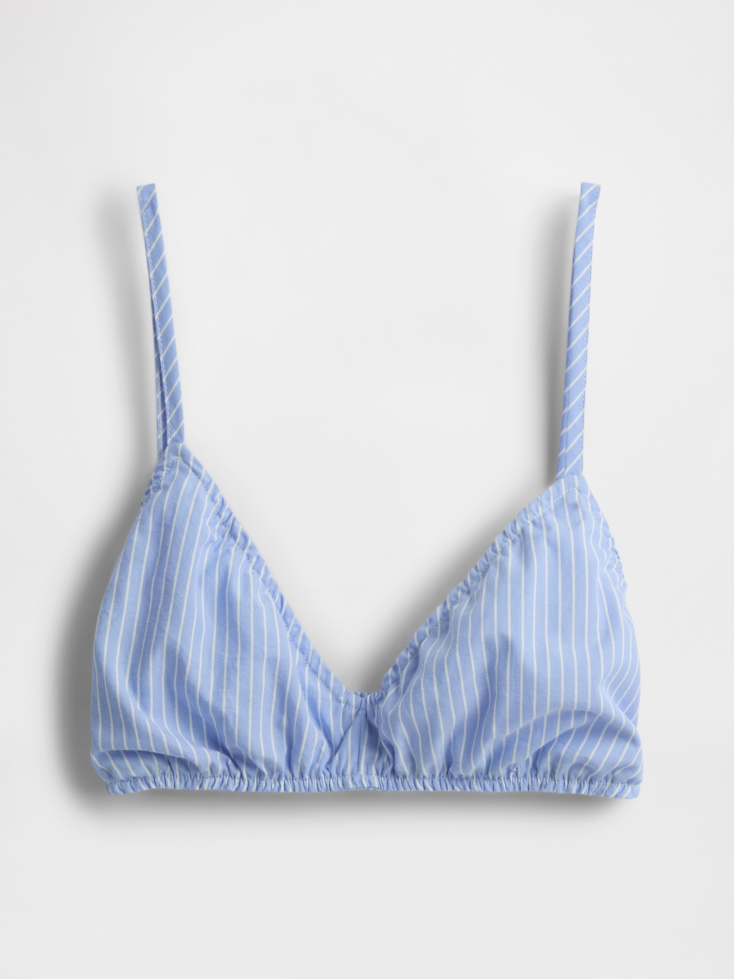 Poplin Triangle Bralette