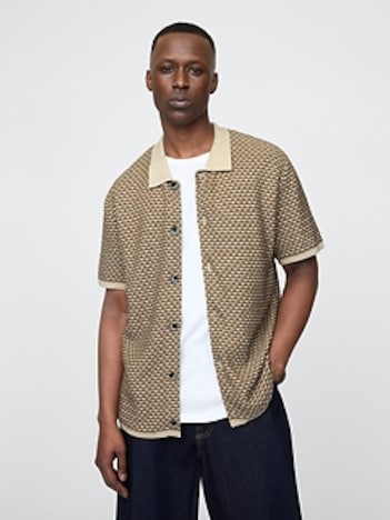 Crochet Sweater Shirt