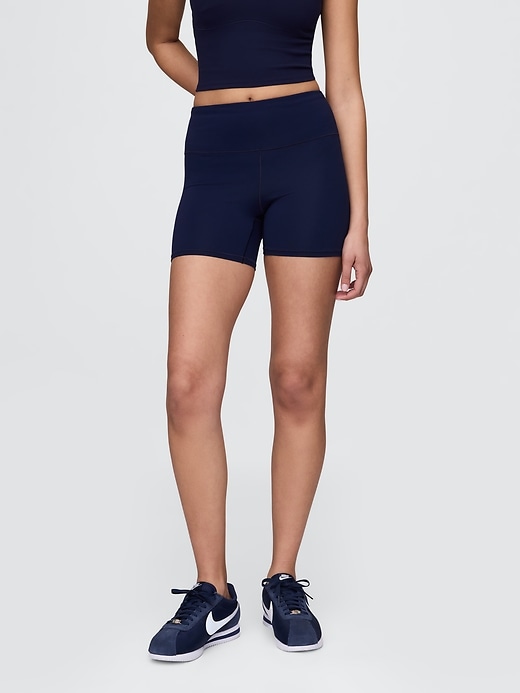 View large product image 2 of 16. GapFit 5" Lightweight Performance Bike Shorts