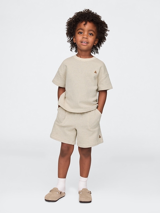 Image number 1 showing, Baby & Toddler Textured Outfit Set