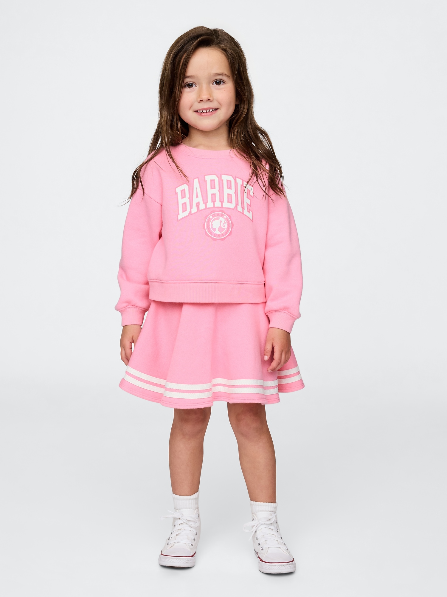 Baby & Toddler Barbie VintageSoft Sweat Skort Set