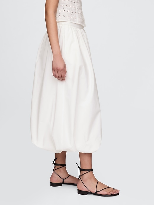 Image number 3 showing, Easy Bubble Midi Skirt