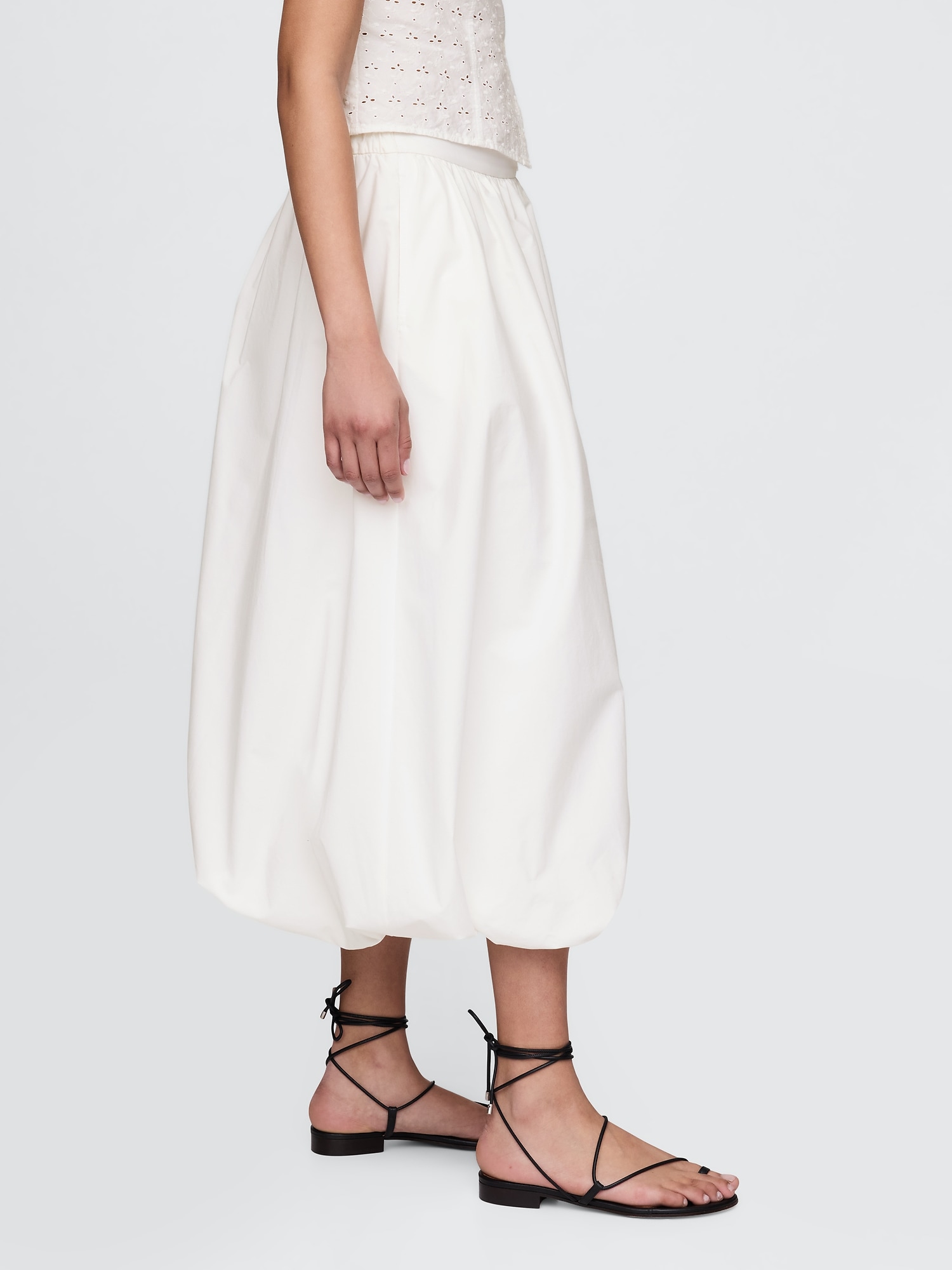 Женские юбки Gap Bubble Midi Skirt — фото 3