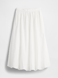 Easy Bubble Midi Skirt