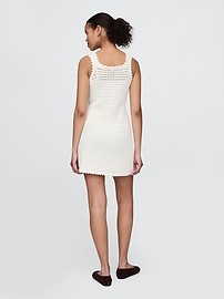Crochet Mini Dress