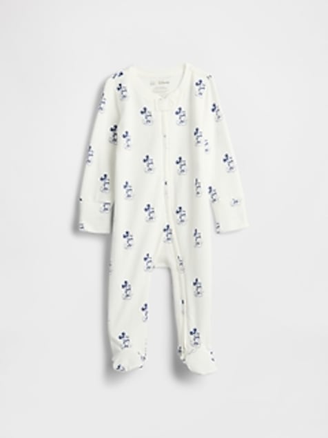 Gap × Disney Baby Organic Cotton Footed One-Piece