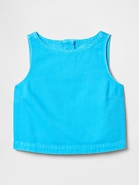 UltraSoft Denim Shell Tank Top