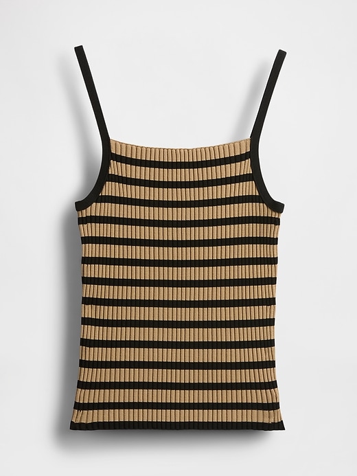 Image number 4 showing, Cropped Rib Sweater Tank Top