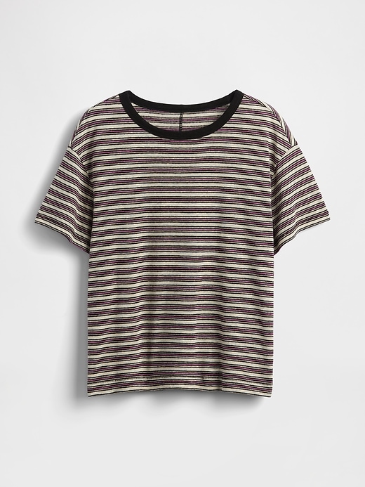 Image number 4 showing, Linen-Blend T-Shirt