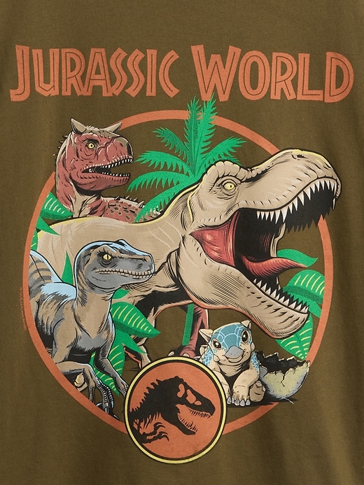 Image number 2 showing, Kids Heavyweight Organic Cotton Graphic T-Shirt
