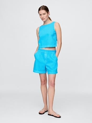 UltraSoft Denim Easy Shorts