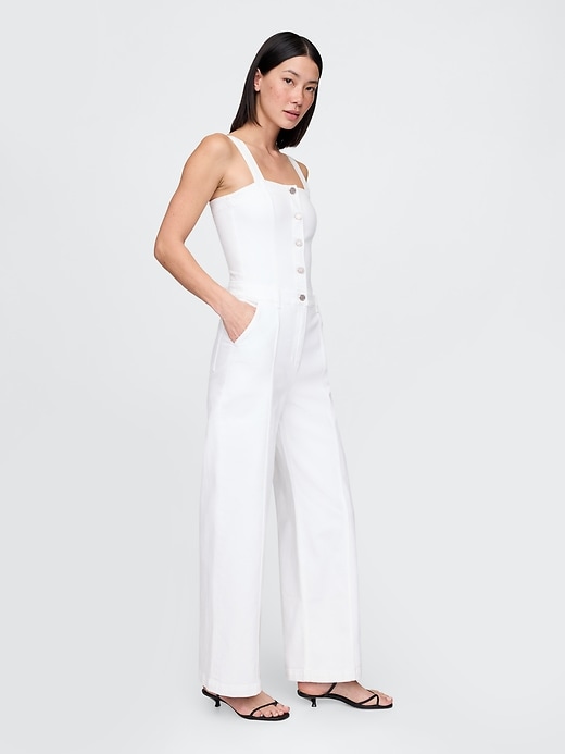 Image number 3 showing, Denim Jumpsuit