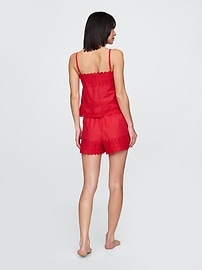Lace-Trim PJ Cami Set
