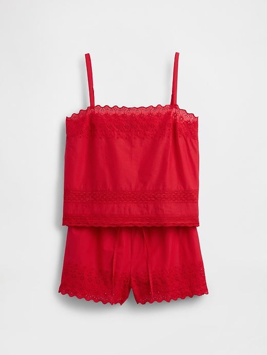 Image number 3 showing, Lace-Trim PJ Cami Set