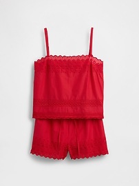 Lace-Trim PJ Cami Set