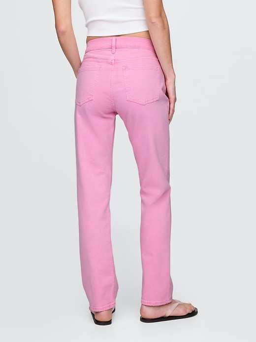 Image number 5 showing, High Rise '90s Straight Jeans