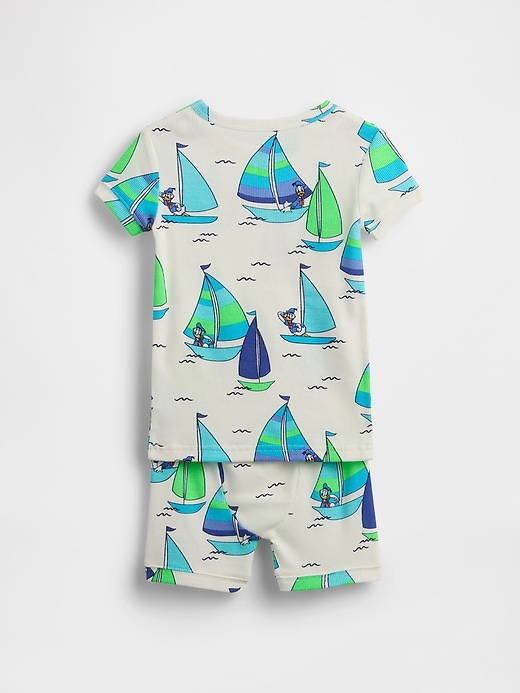Image number 2 showing, Gap × Disney Baby & Toddler Organic Brushed Cotton PJ Set