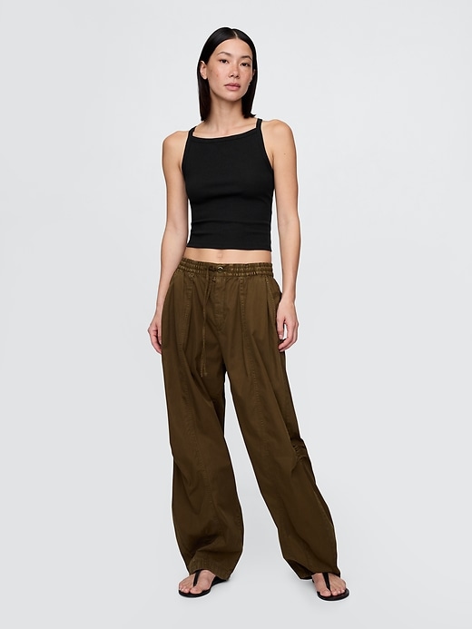 Image number 2 showing, Modern Apron-Neck Cropped Tank Top