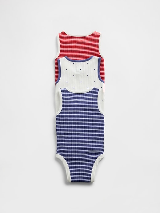 Image number 2 showing, Baby First Favorites TinyRib Tank Bodysuit (3-Pack)
