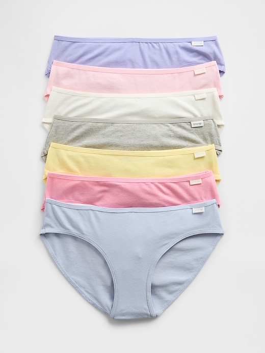 Image number 1 showing, Kids Days-of-the-Week Bikini Briefs (7-Pack)