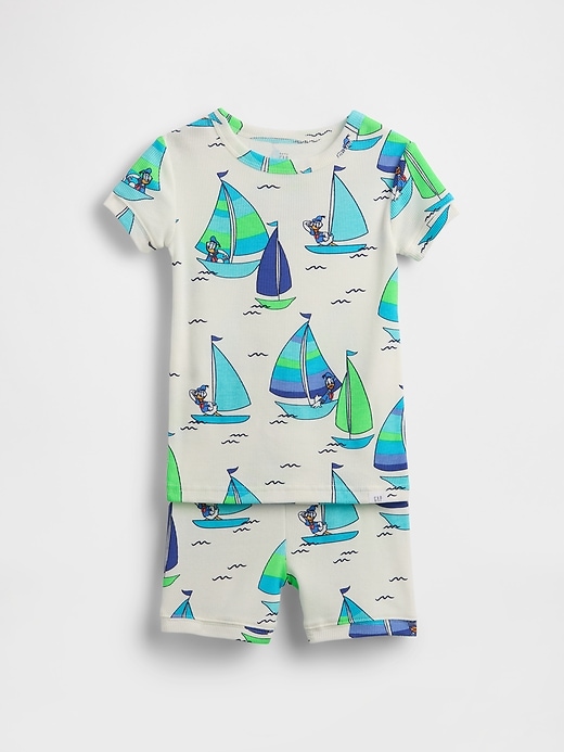 Image number 1 showing, Gap × Disney Baby & Toddler Organic Brushed Cotton PJ Set