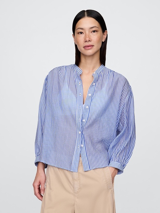 GAP Women's Long Sleeve Favorite Crew-Neck T-Shirt At Women's...